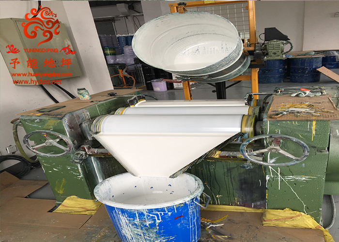 乳白地坪漆涂料生產(chǎn)中展示圖片 乳白地坪漆涂料生產(chǎn)中展示圖片